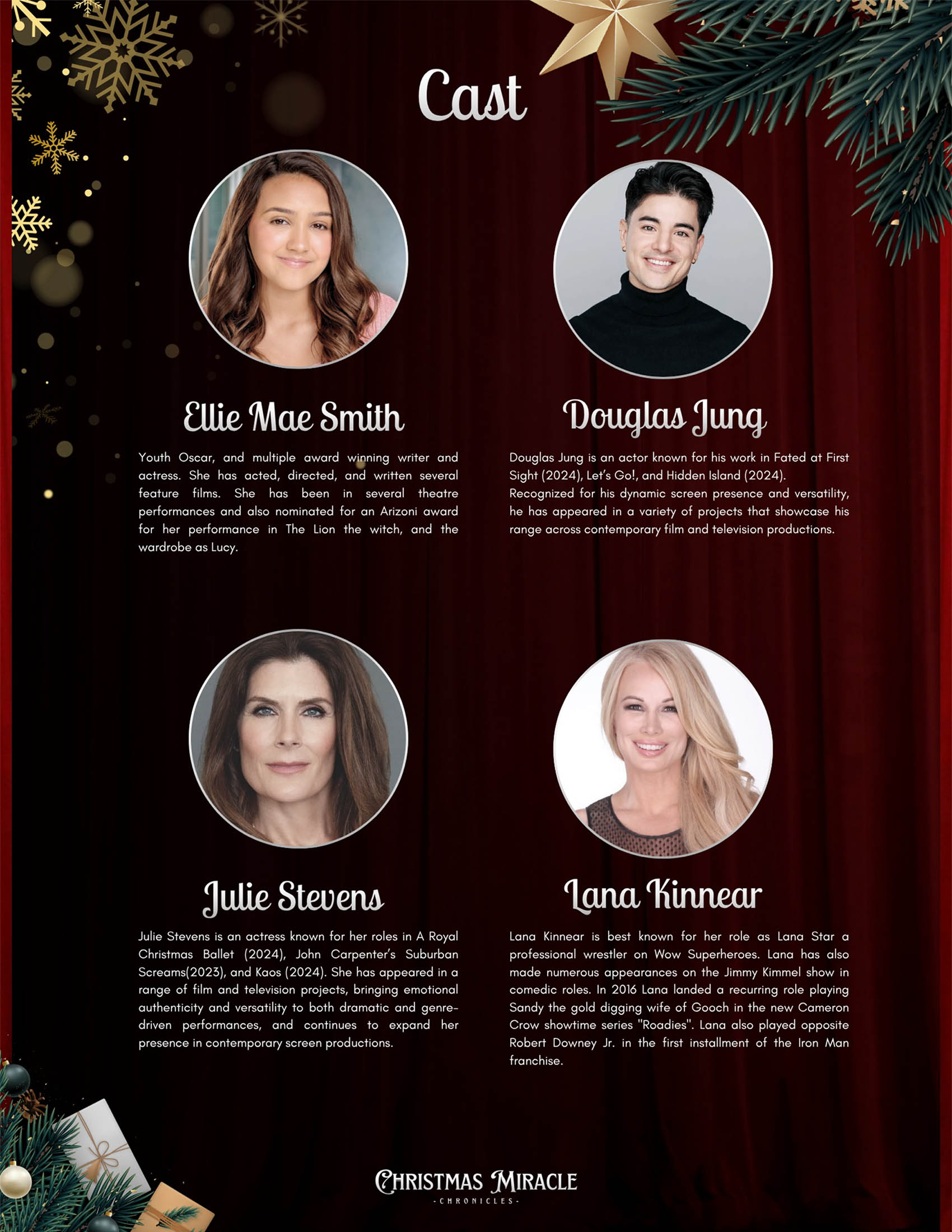 Christma Miracle Chronicles - Movie Cast