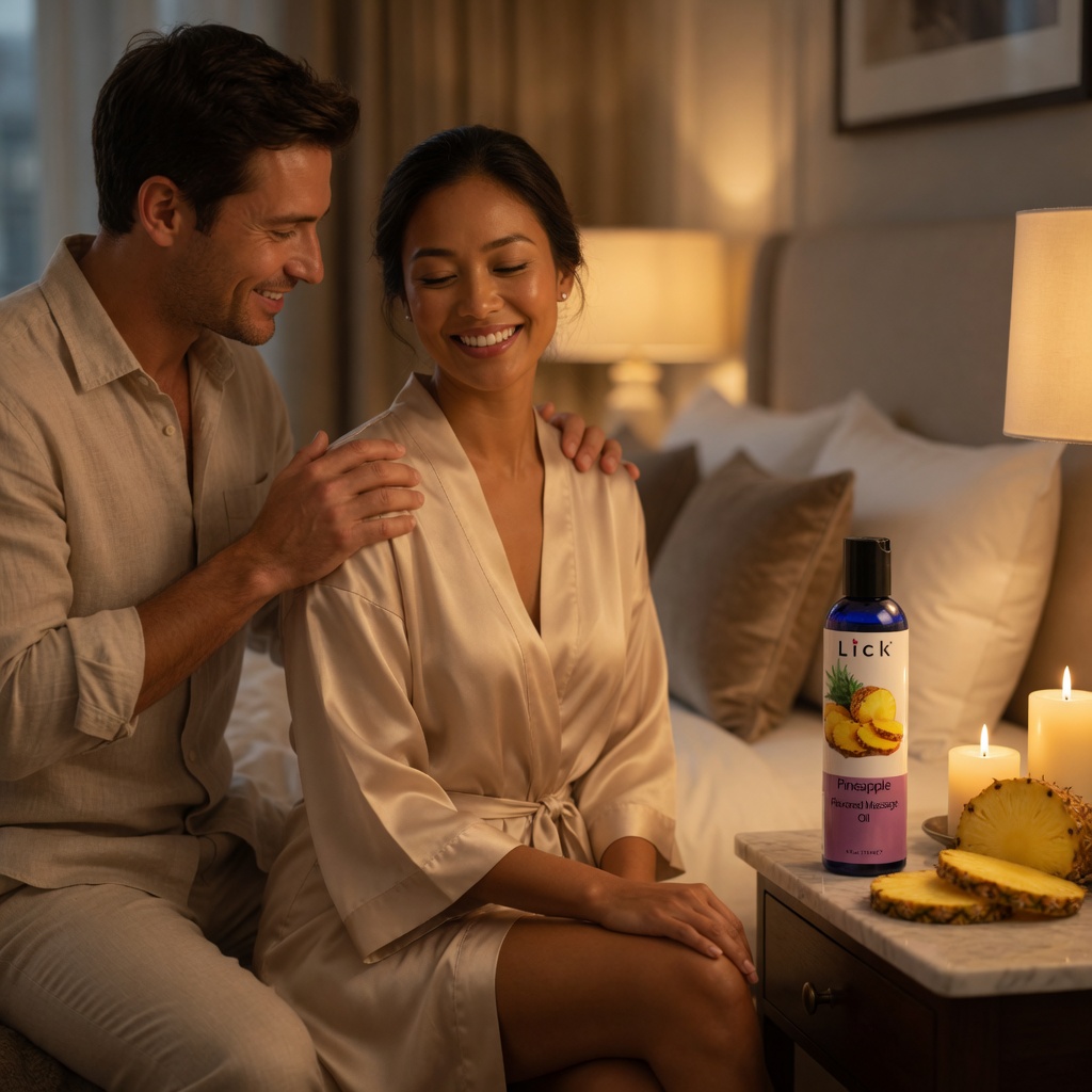 Lick Pineapple Date Night Lifestyle Image