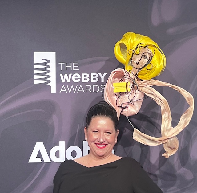 Linda S Slough Wins Webby Award