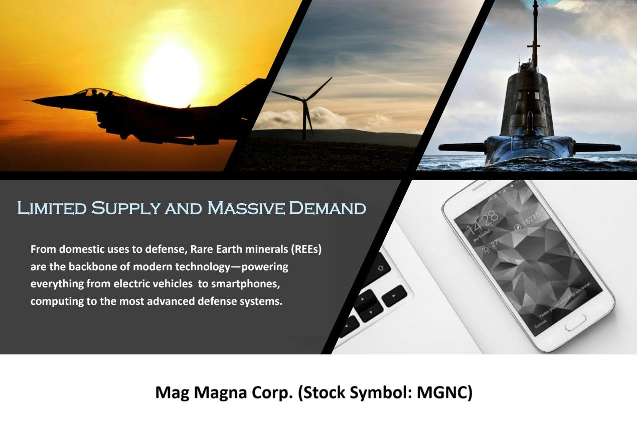 MAG MAGNA CORP. (Stock Symbol: MGNC) $MGNC