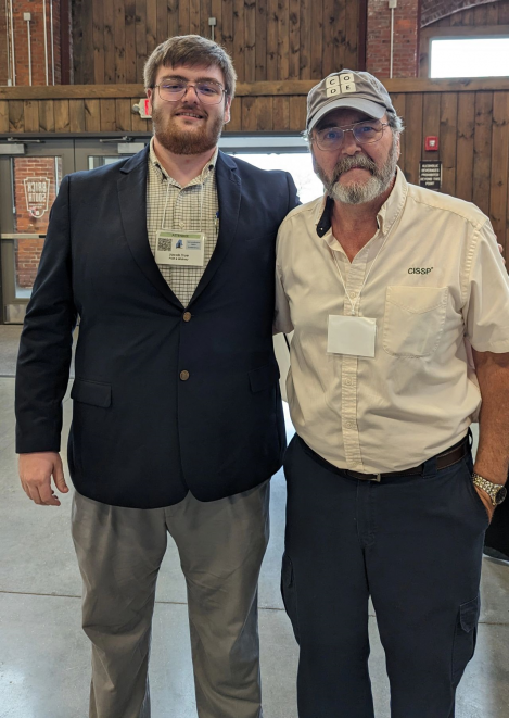 Mentor and Student at SecureMaine