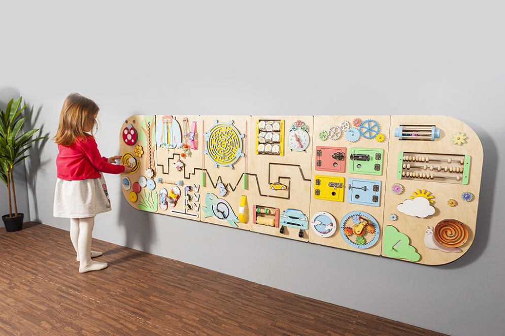 Rounded Sensory Wall Panels For Toddlers And Presc