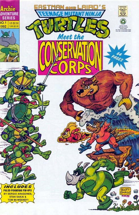 TMNT Meet the Conservation Corps