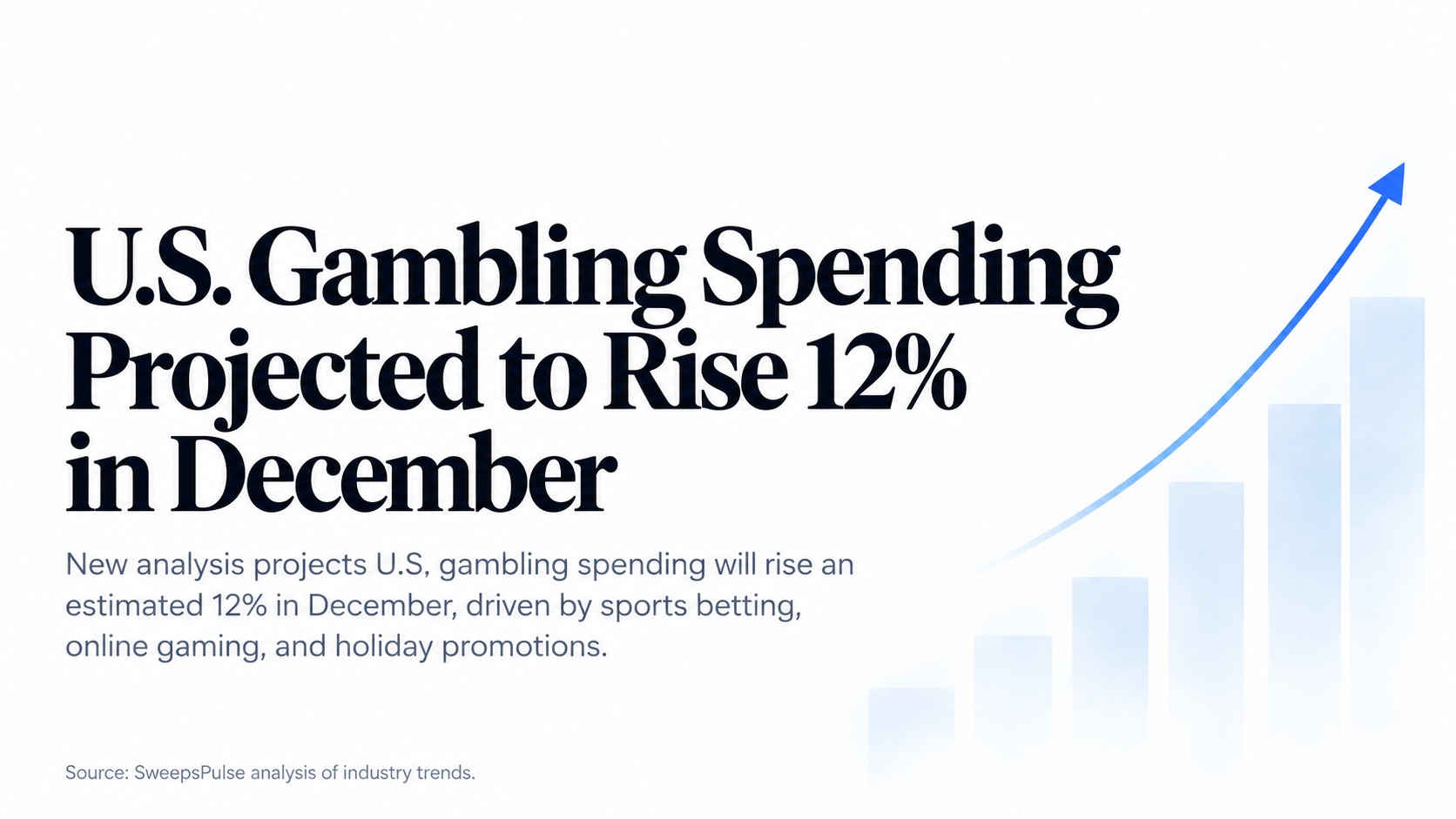 Us Gambling Spending Projected To Rise 12 Percent